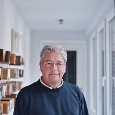 Portrait of Prof. Dr. Andreas Scharf, founder of isi sensory futures